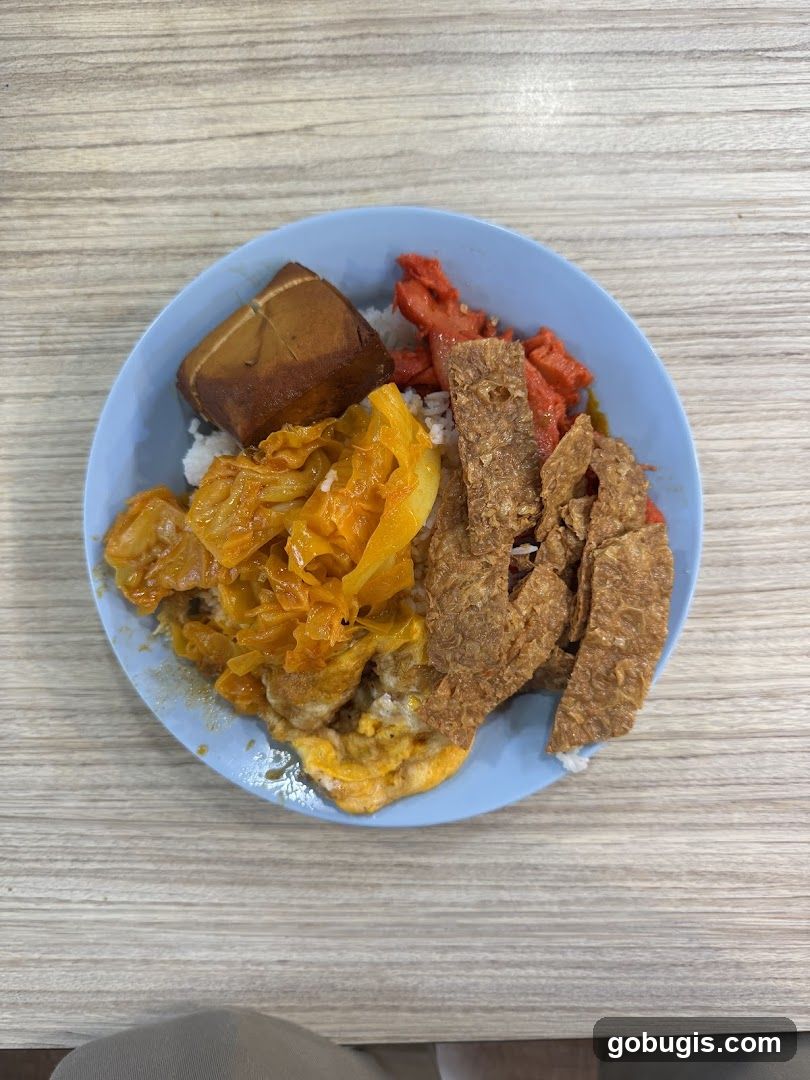 Plate of food