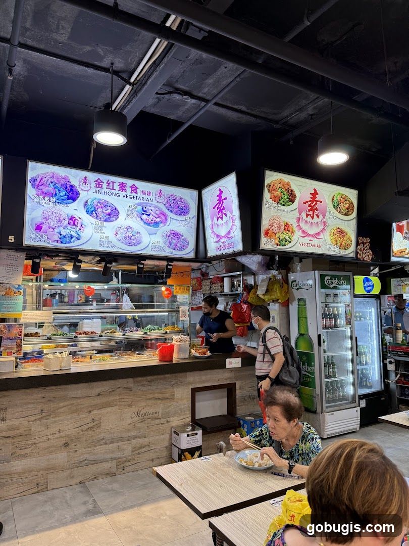 Vegetarian Food Stall