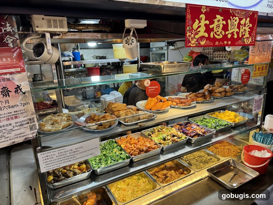 Food Stall Display