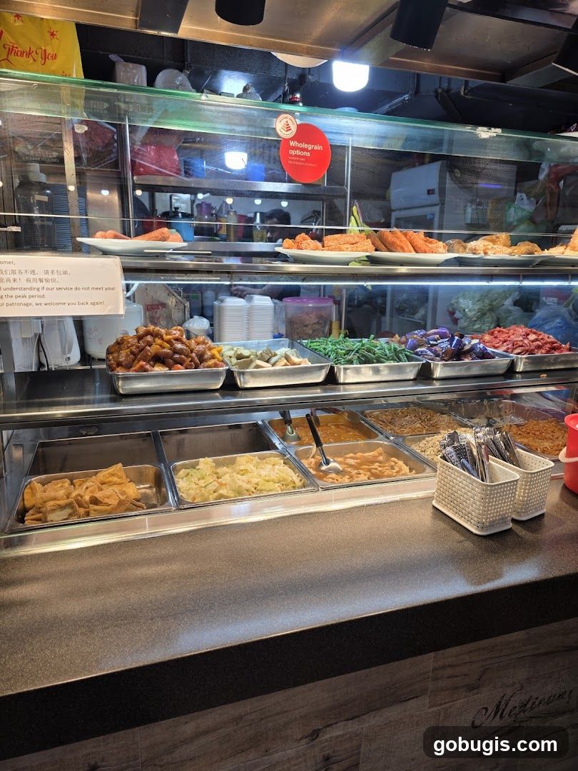 Buffet Food Display