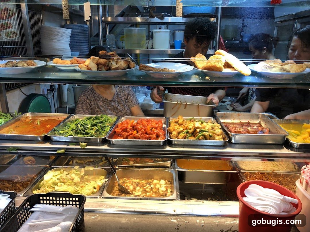 Food Stall Display