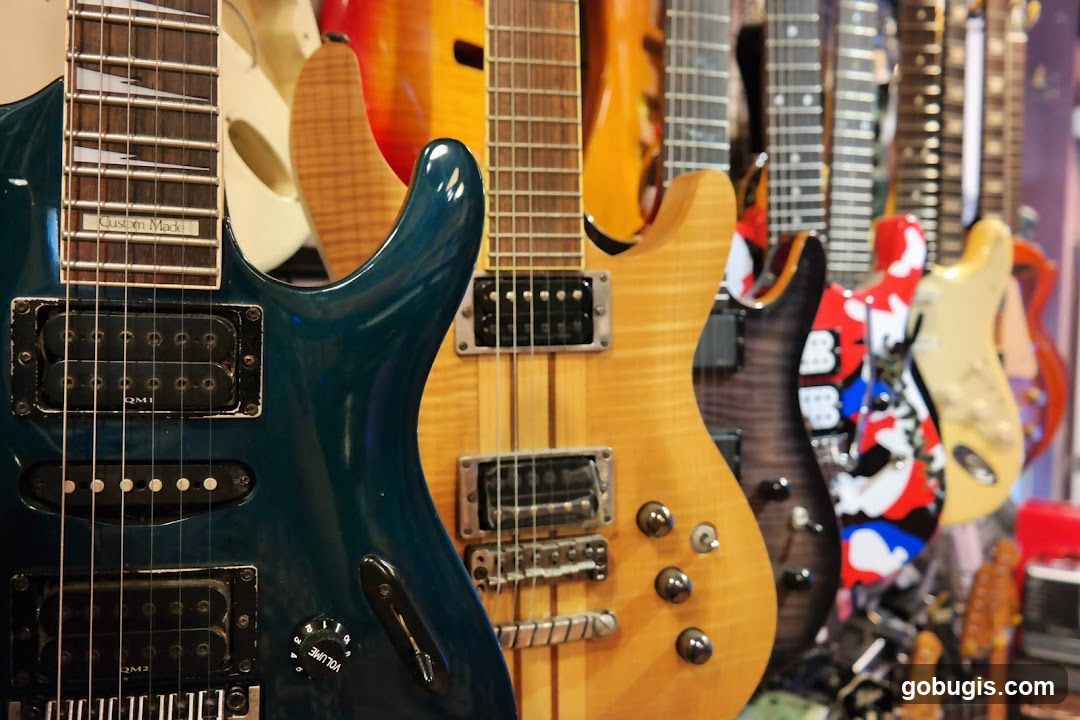 Guitars on Display