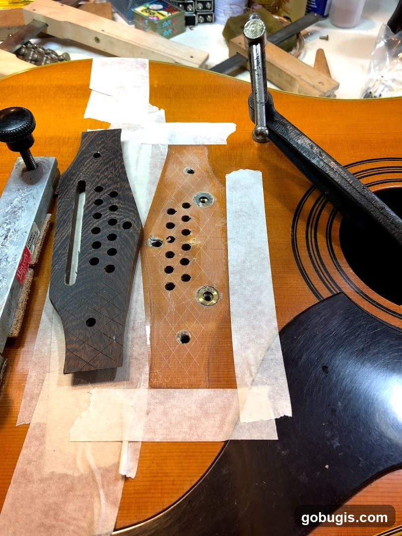Guitar Repair in Progress