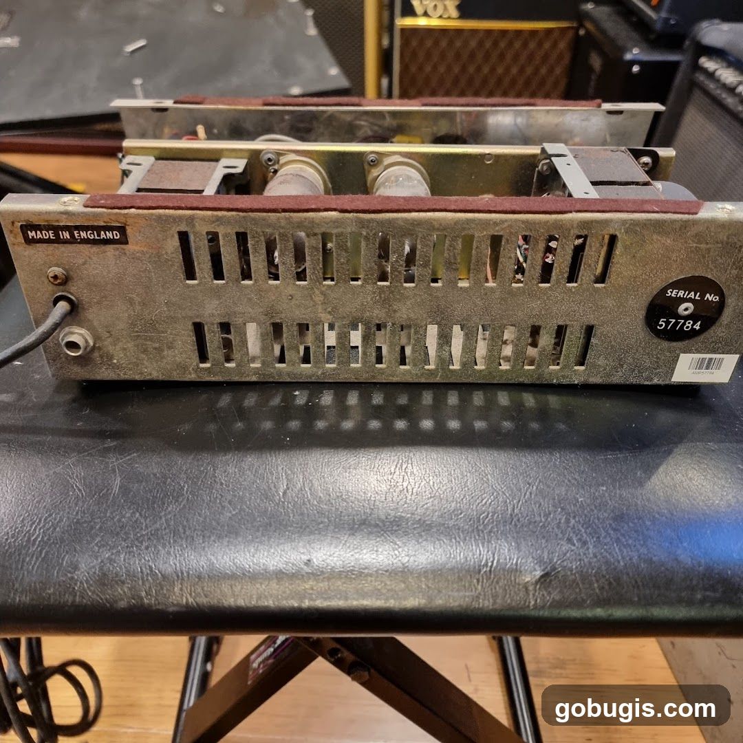 Vintage Amplifier Chassis