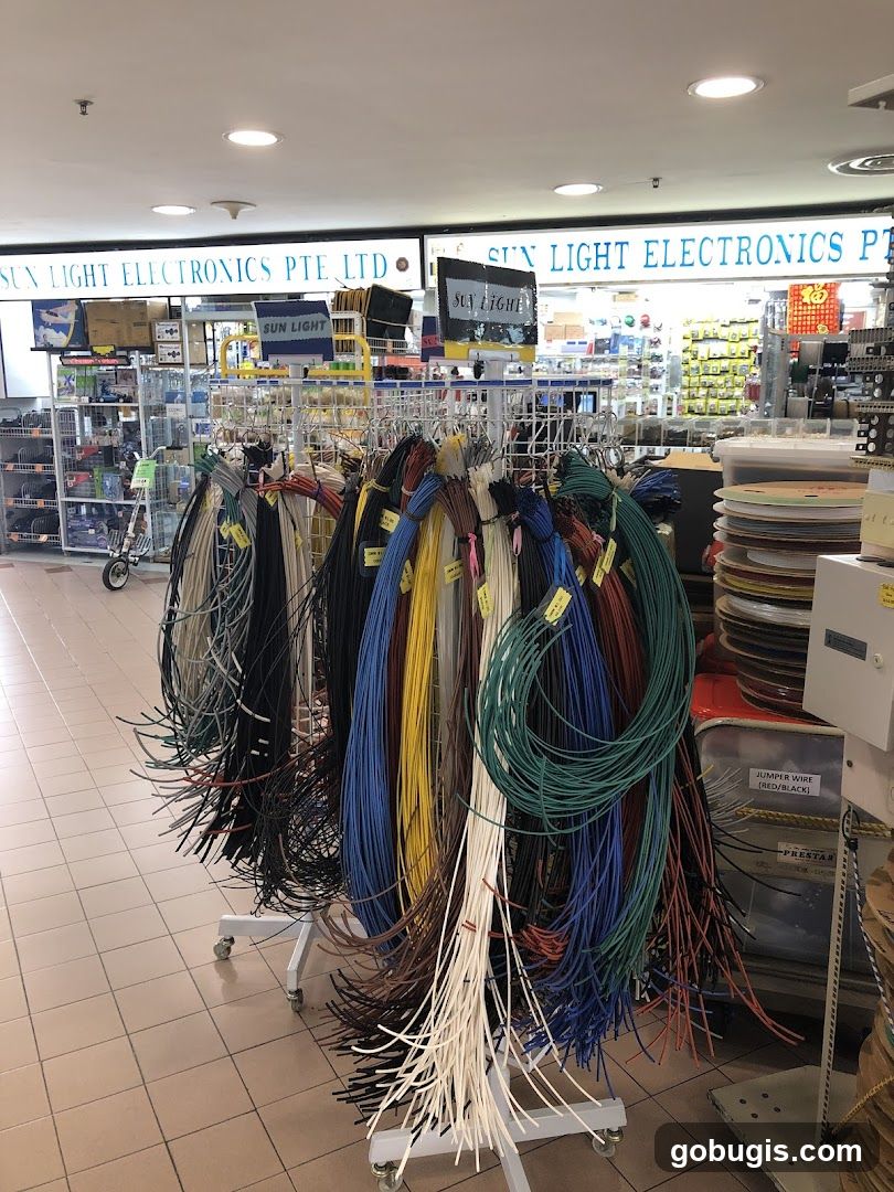 Electronics Store Interior