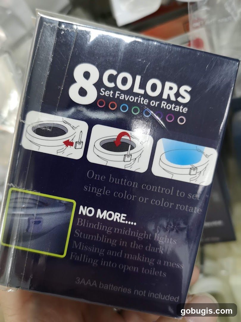 Toilet Light Packaging