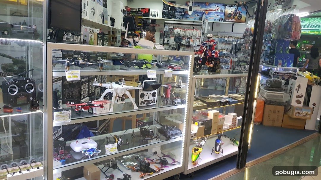 RC Hobby Shop Interior