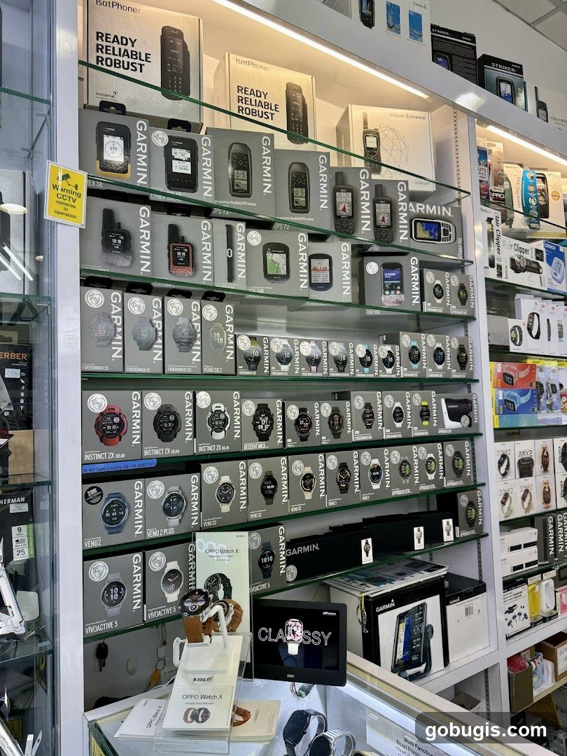 Electronics Store Display