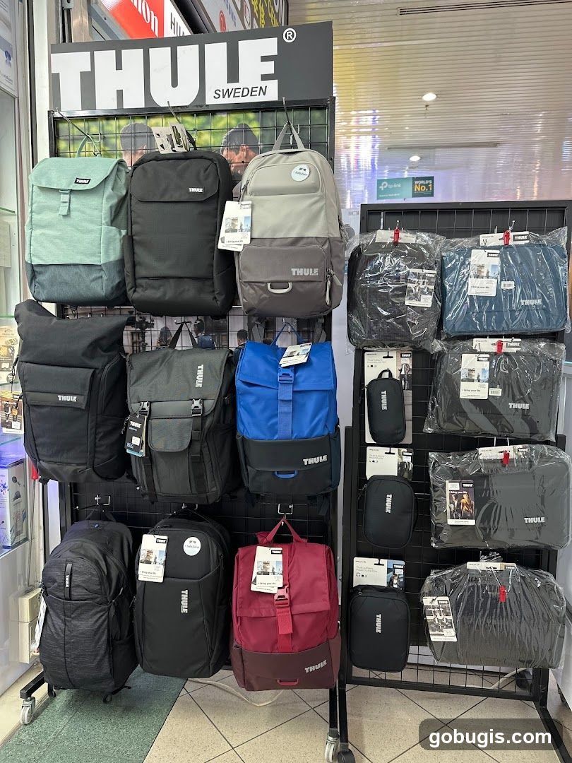 Thule Backpacks Display