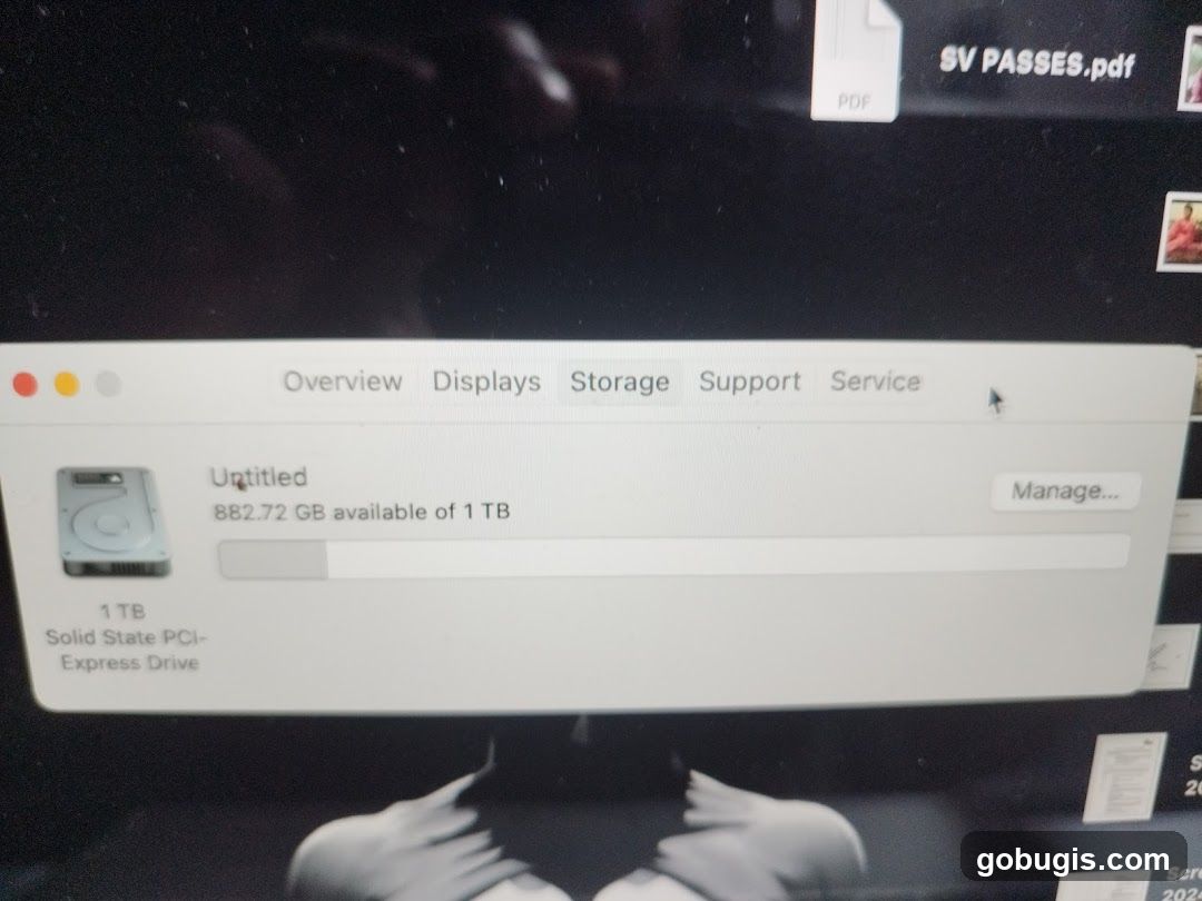 Computer Storage Information
