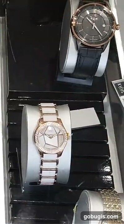 Watches on Display