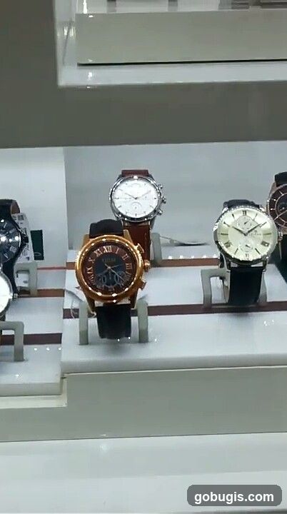 Watches on Display