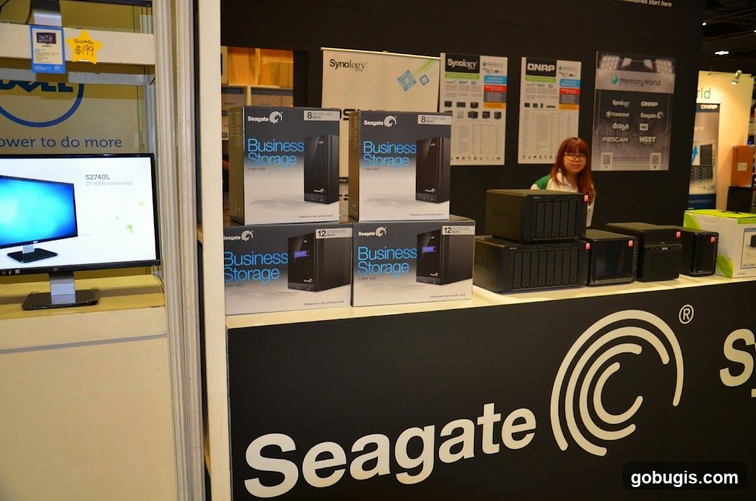 Seagate Business Storage Display