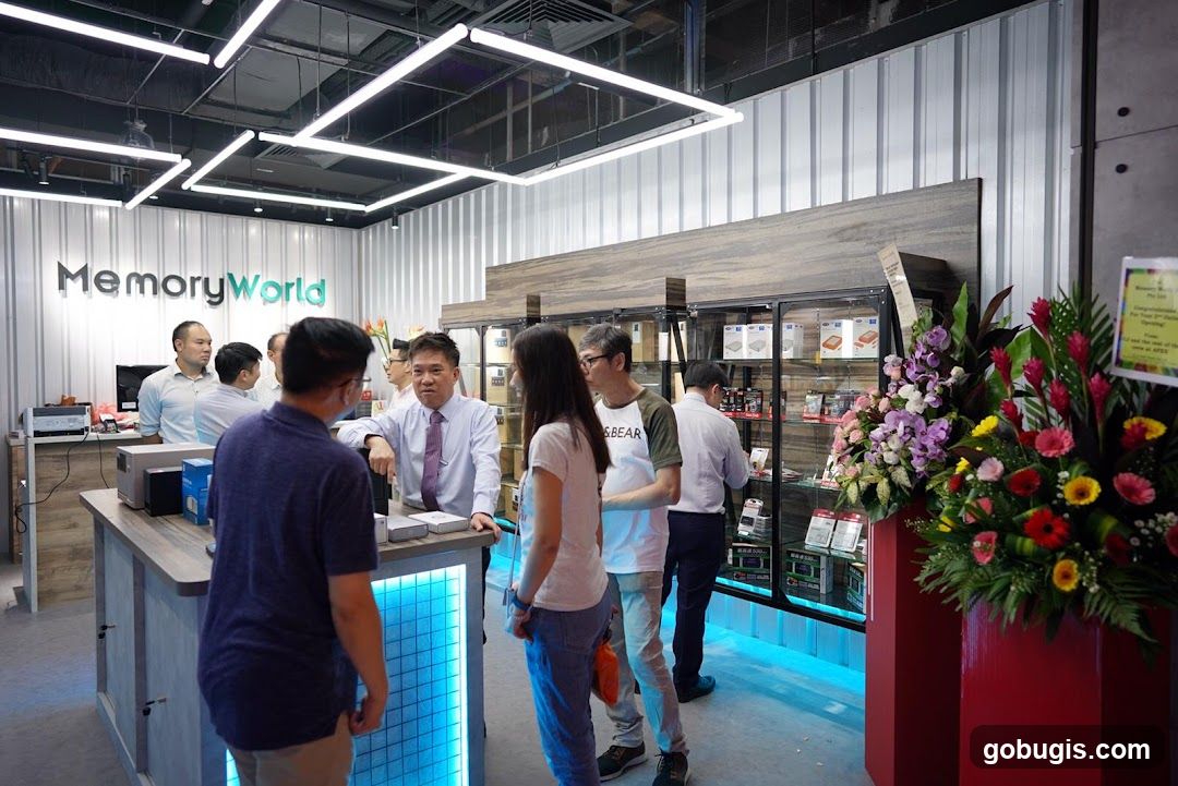 MemoryWorld Store Interior