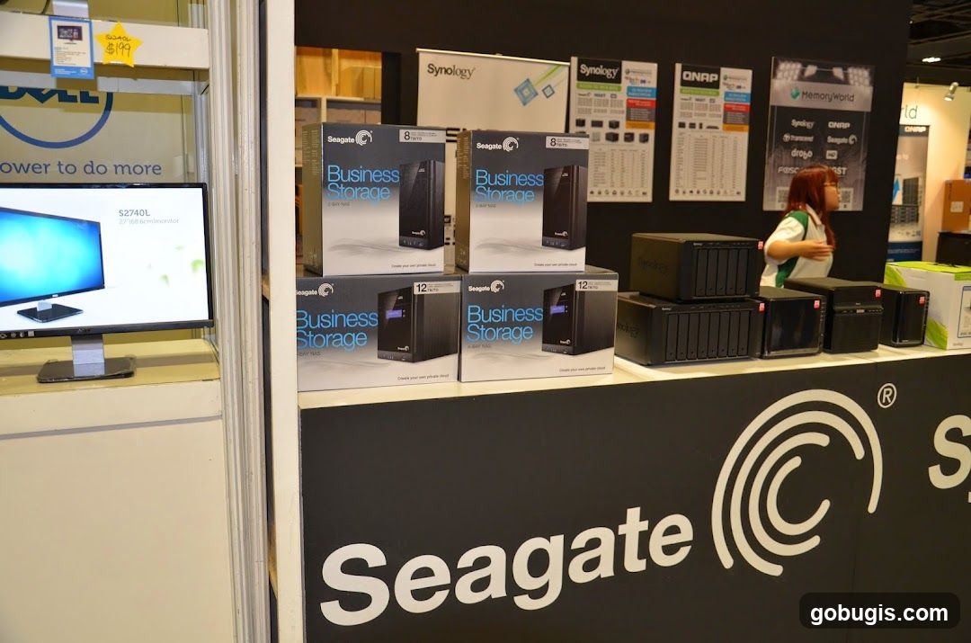 Seagate Business Storage Display