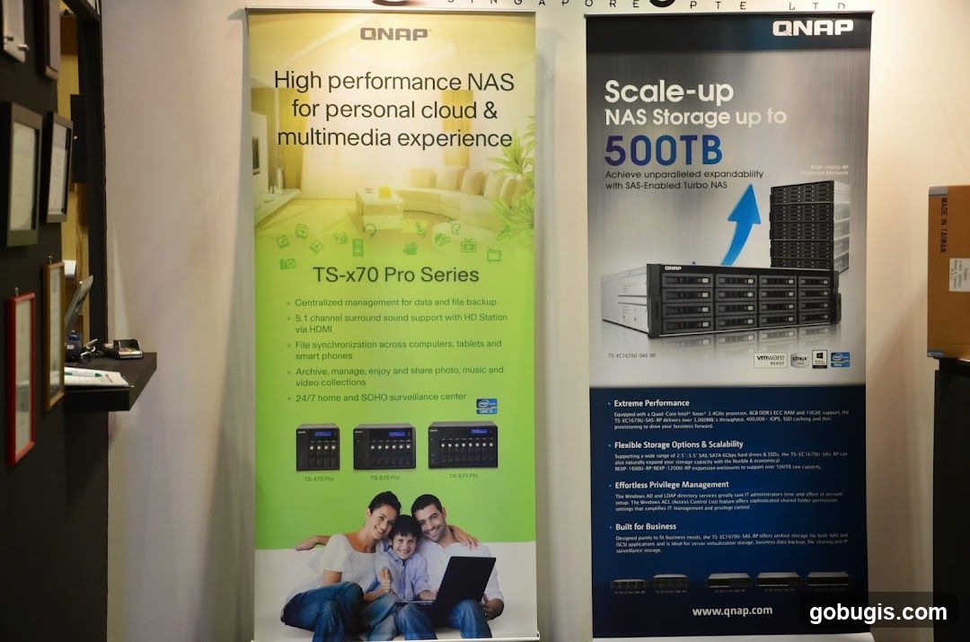 QNAP NAS Storage Promotional Banners