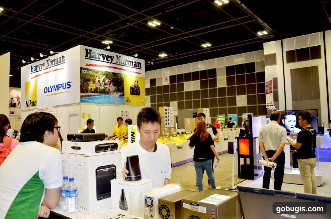 Electronics Exhibition Booth