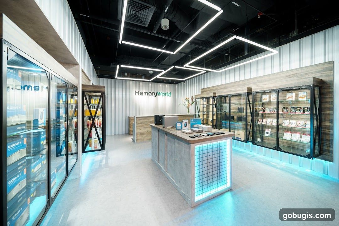 MemoryWorld Store Interior