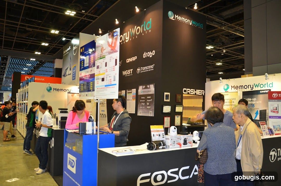 Technology Exhibition Booth
