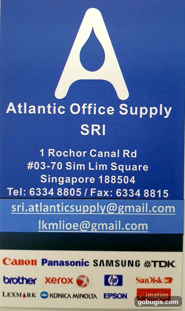 Atlantic Office Supply Business Card