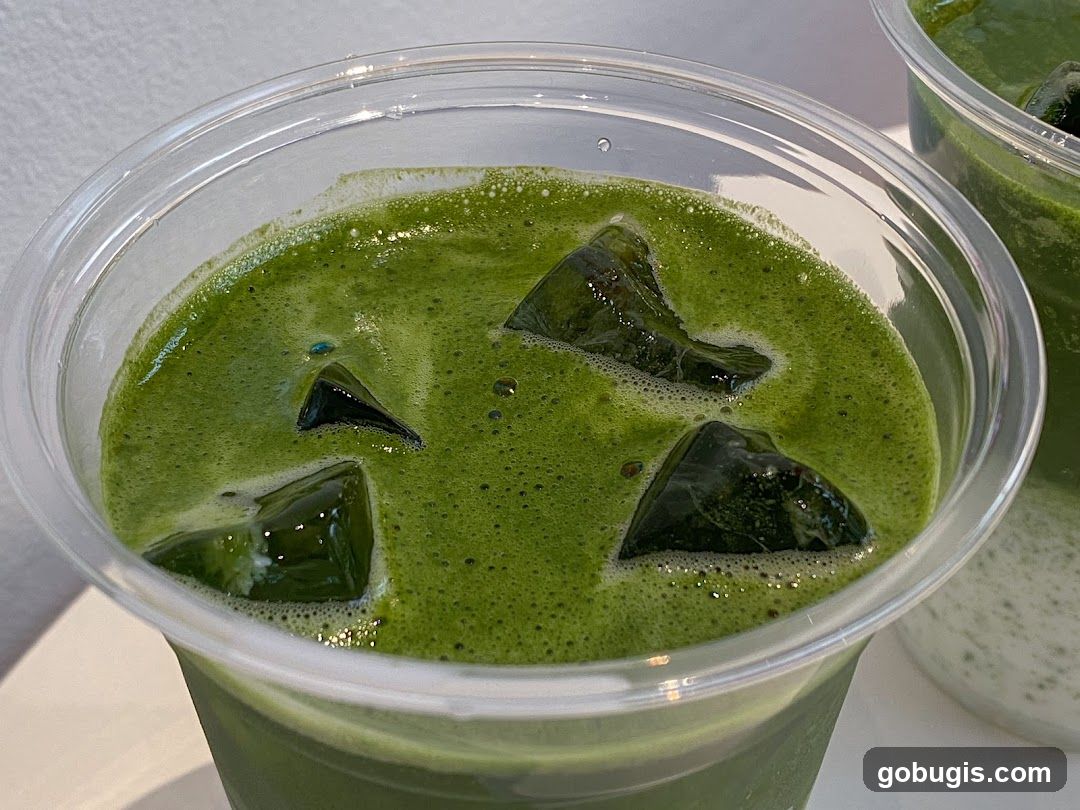 Iced Matcha Drink