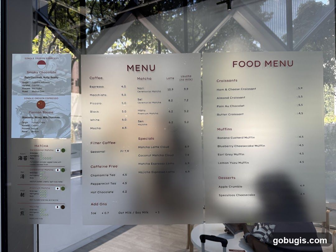 Menu and Food Menu