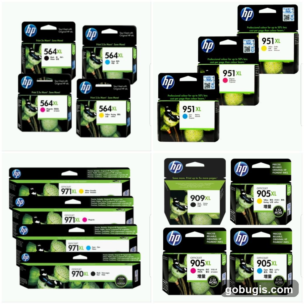 HP Ink Cartridges