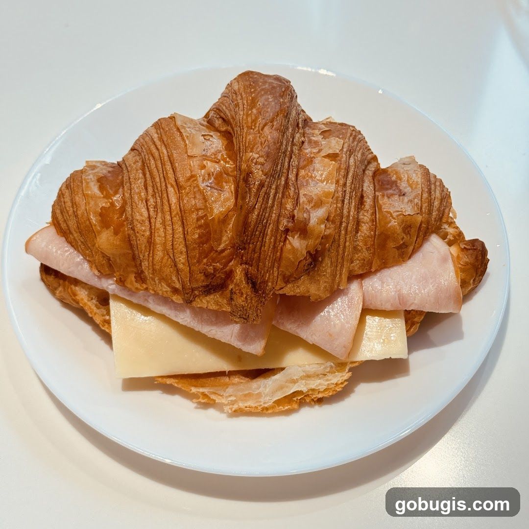 Ham and Cheese Croissant
