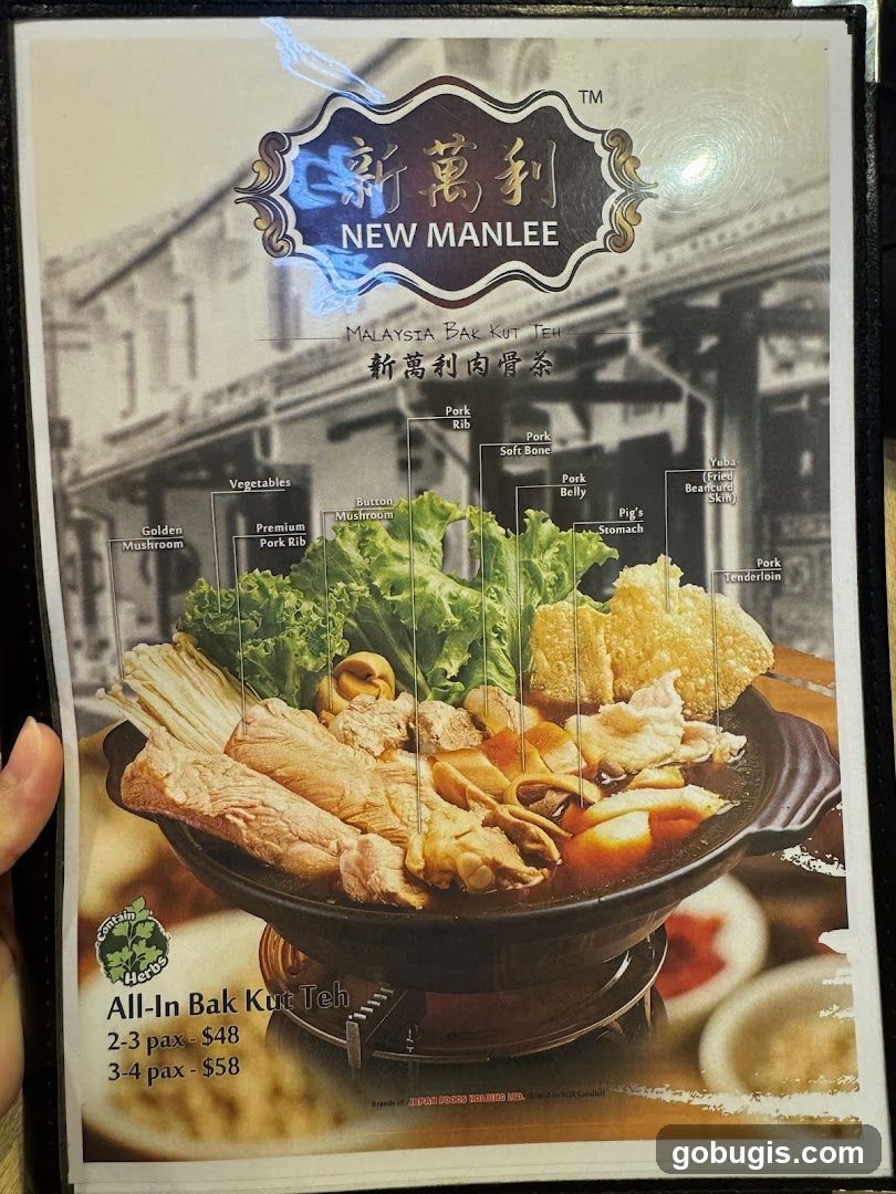 New Manlee Malaysia Bak Kut Teh