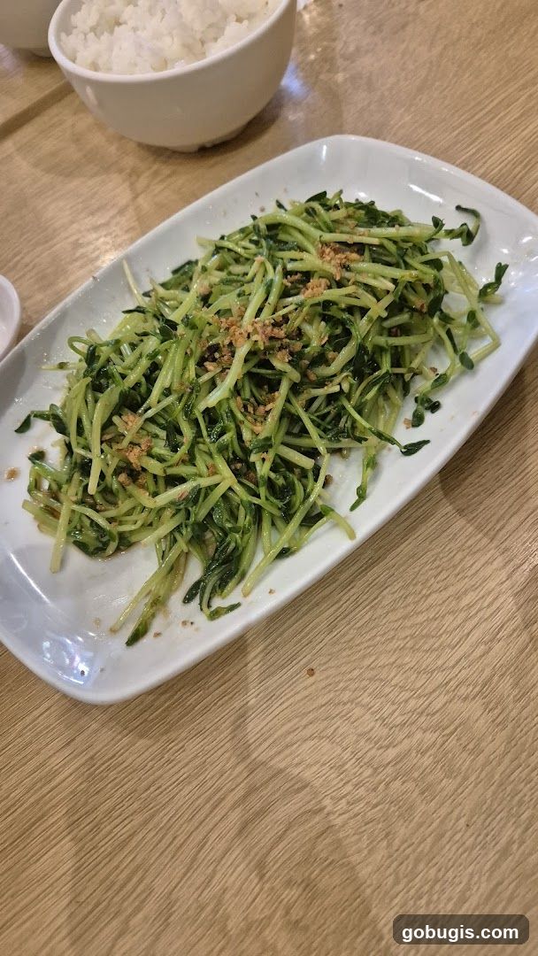 Stir-fried Greens with Garlic