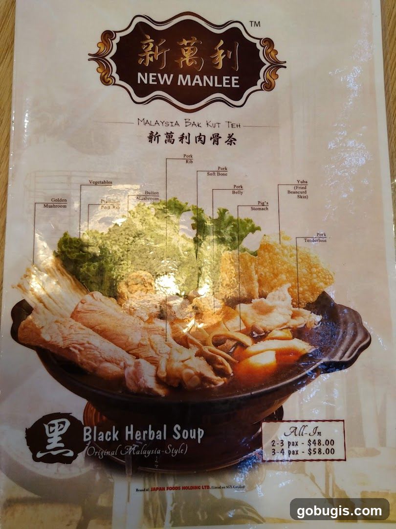 New Manlee Malaysia Bak Kut Teh