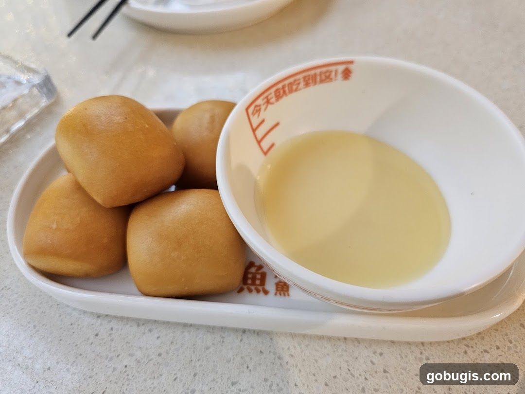 Fried Mantou Buns with Condensed Milk