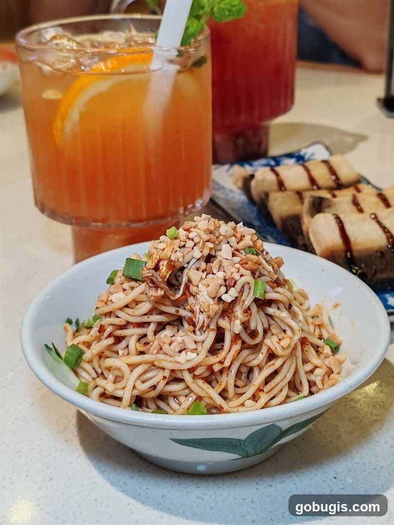 Noodles and Drinks