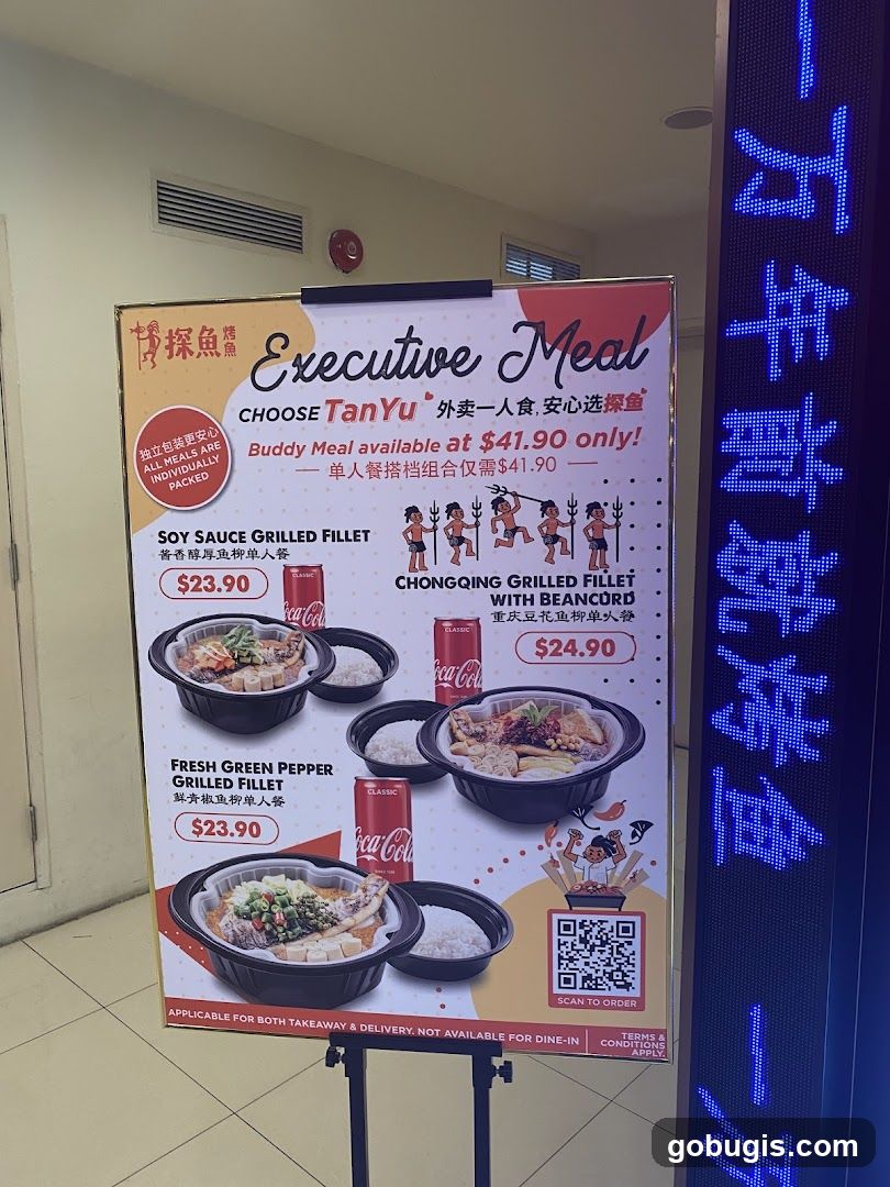Executive Meal Menu
