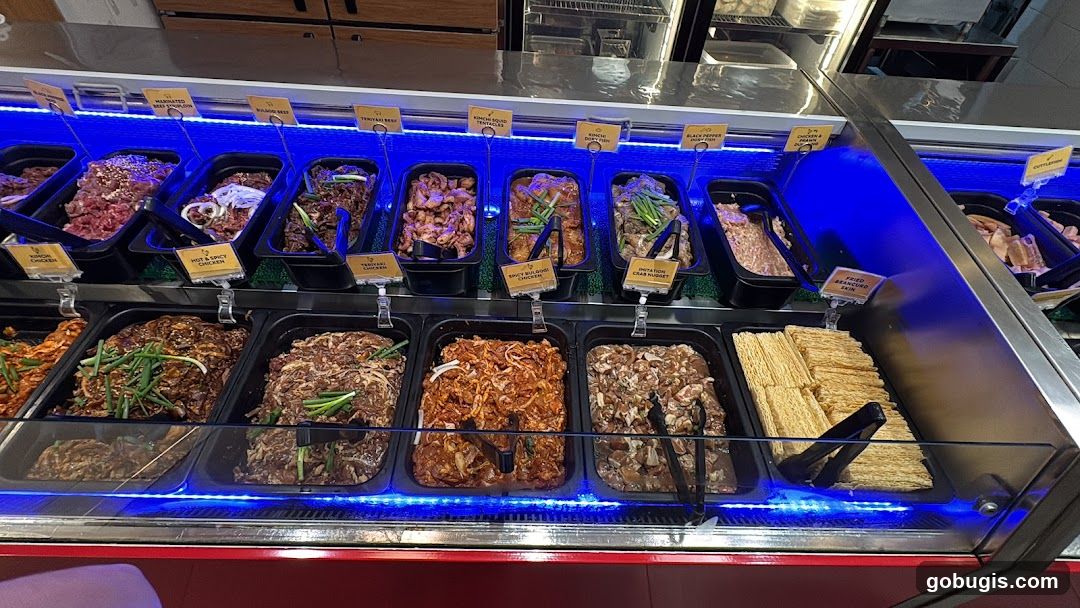 Prepared Meats and Seafood Display