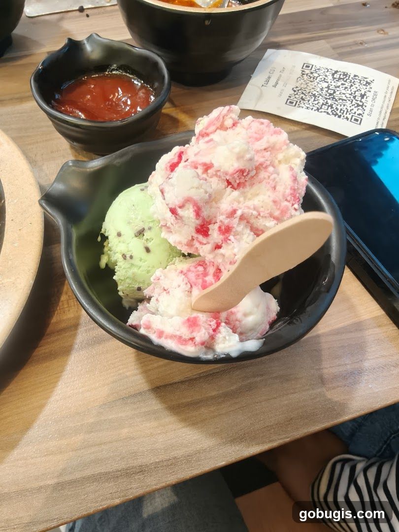 Ice Cream Dessert