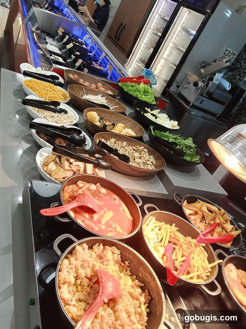 Buffet Food Display