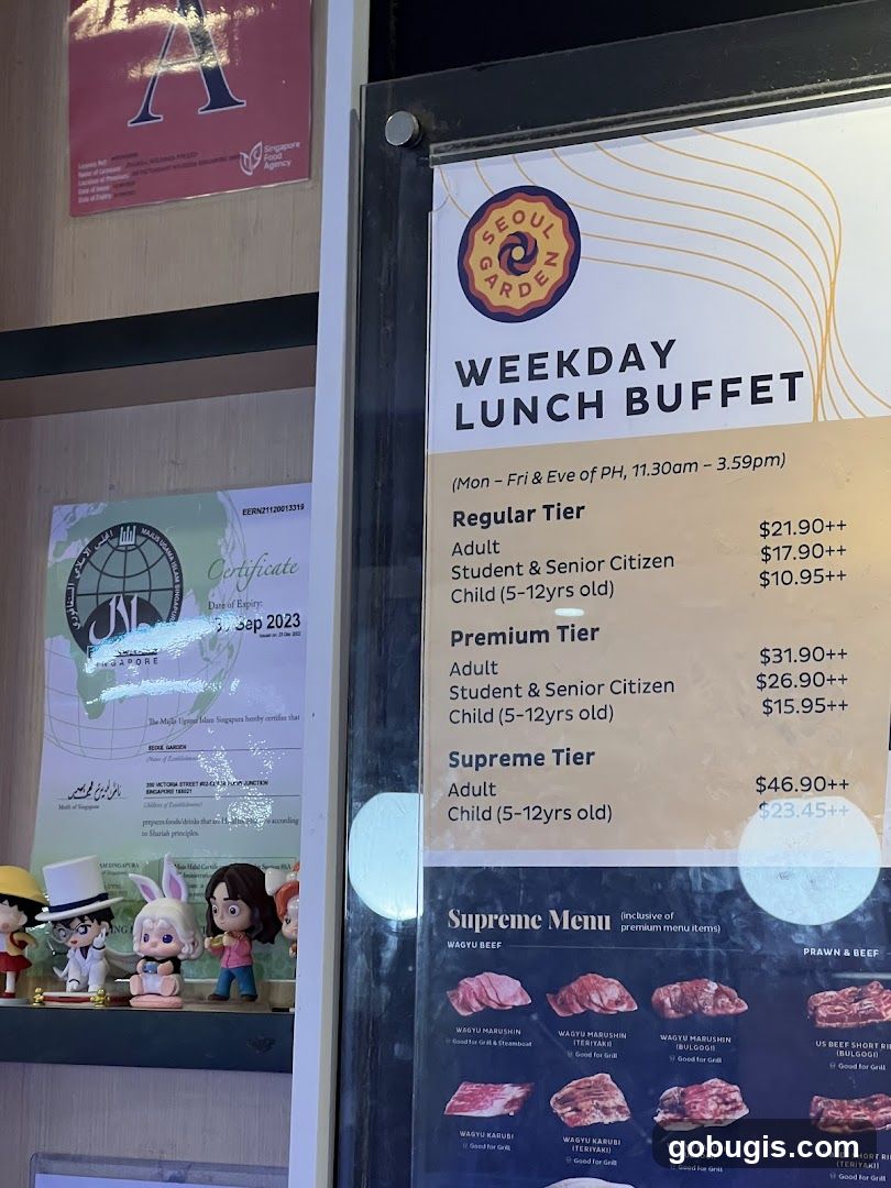 Weekday Lunch Buffet