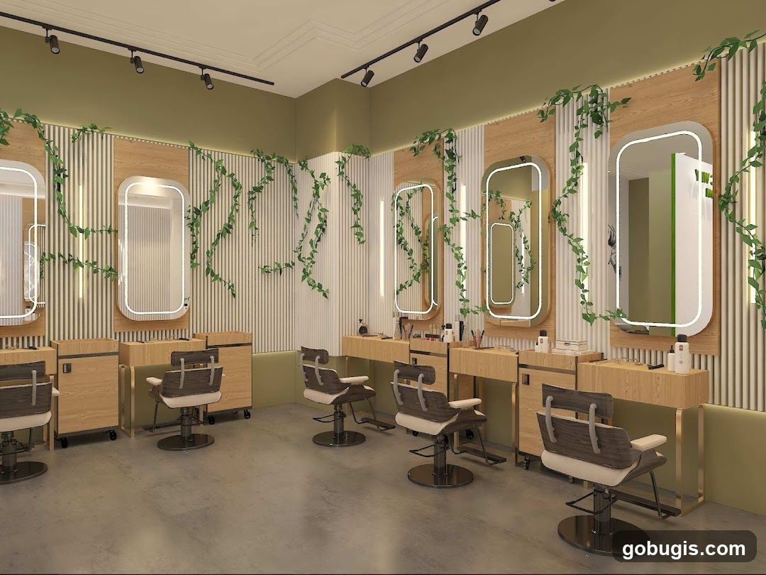 Hair Salon Interior