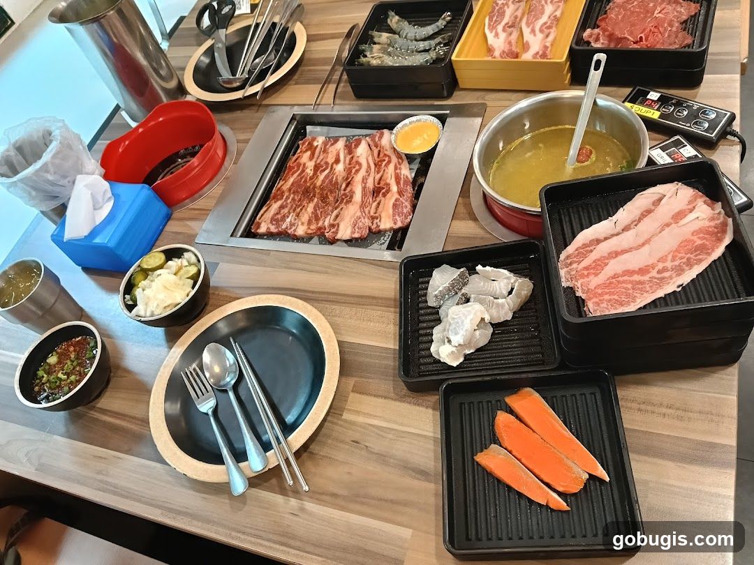 Hot Pot Meal Preparation