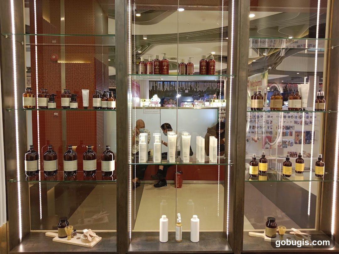 Skincare Products Display