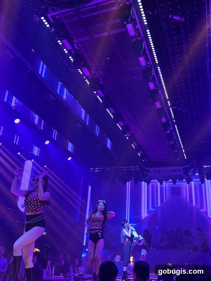Performers on Stage