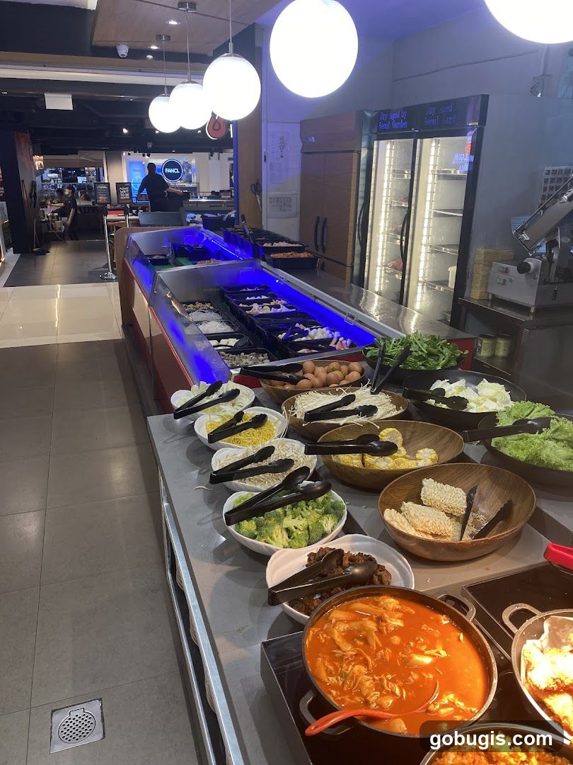 Buffet Food Display