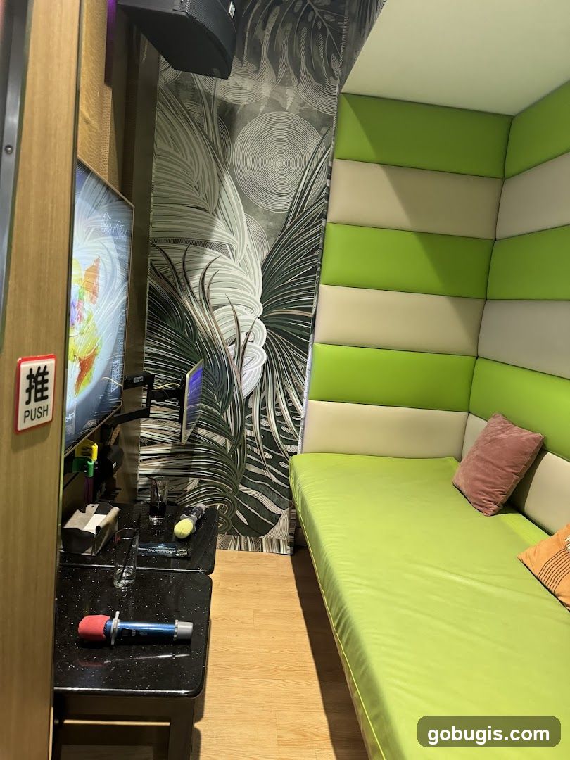 Karaoke Booth Interior