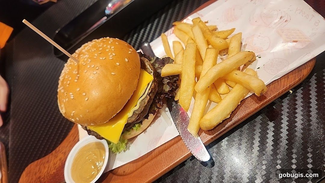 Burger and Fries