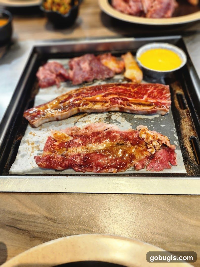 Marinated Beef and Sauce