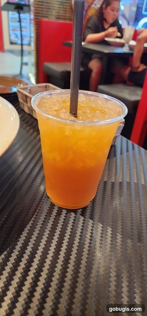 Orange Drink with Ice