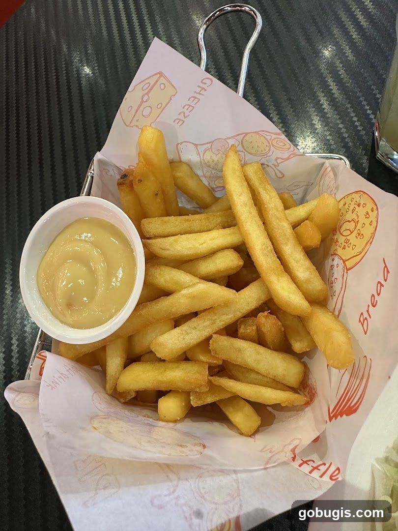 French Fries with Dip