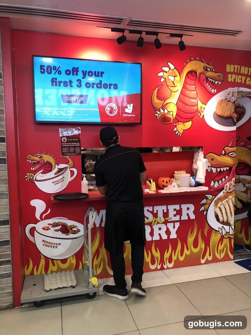 Monster Curry Food Stall