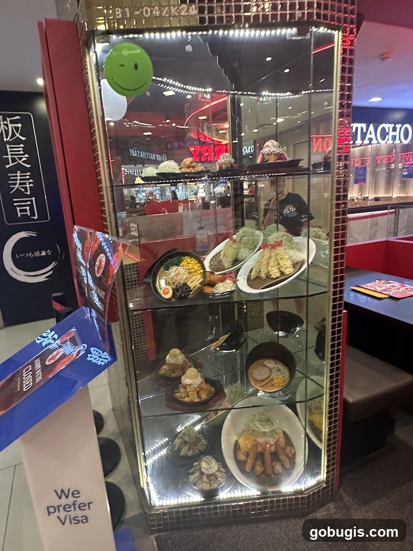 Restaurant Display Case